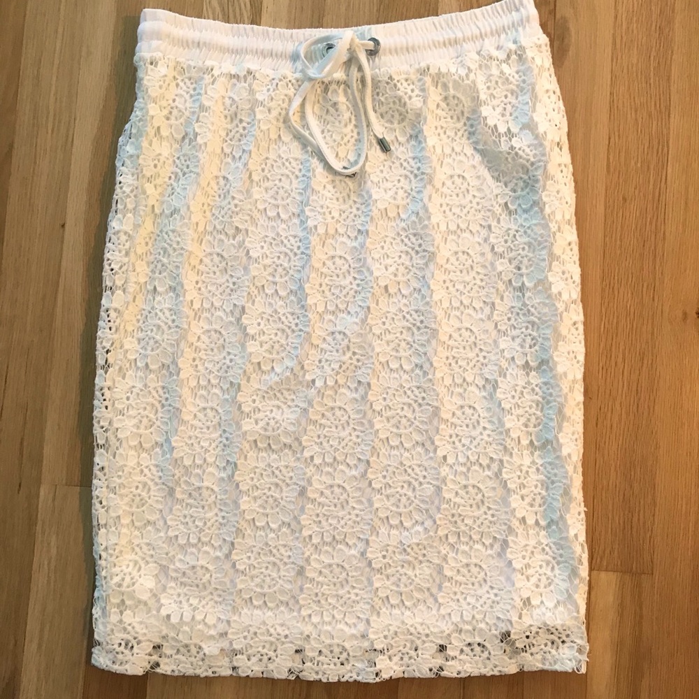 CALVIN KLEIN Stretch waist pencil skirt